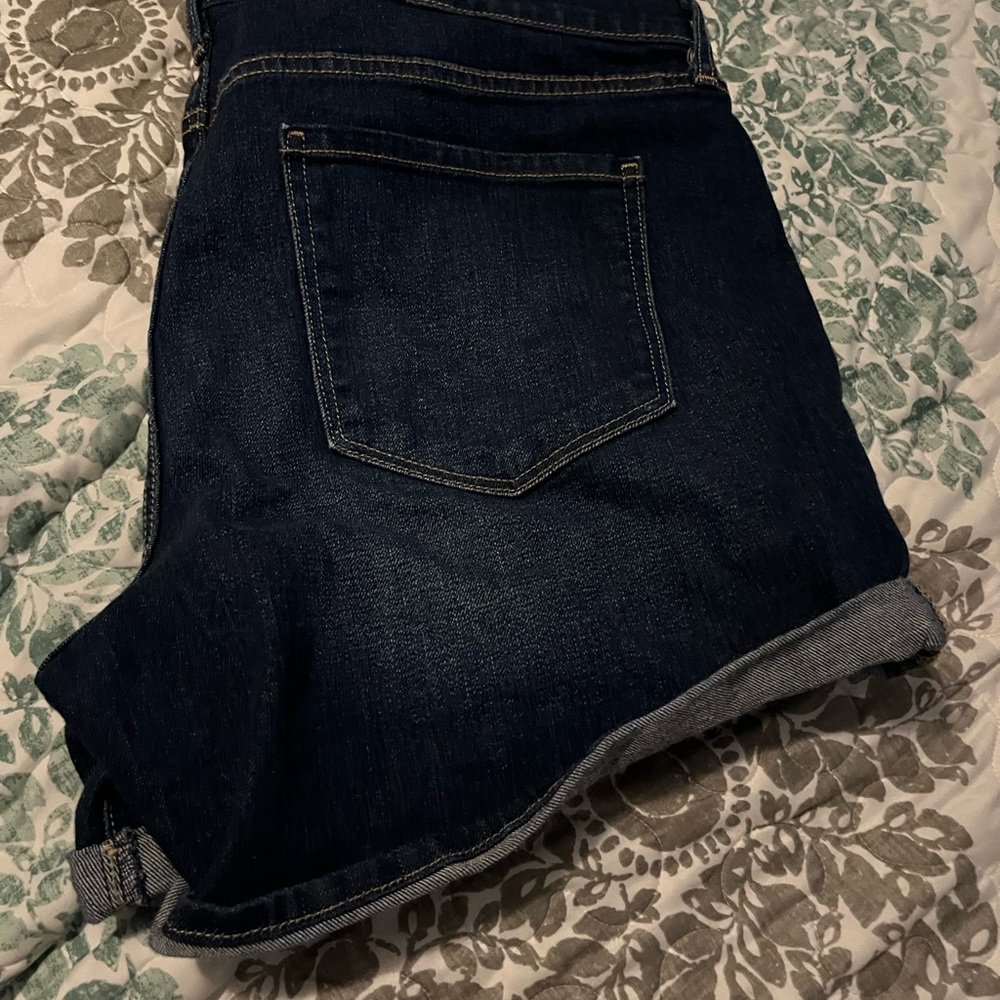 Old Navy Dark Blue Jean Shorts